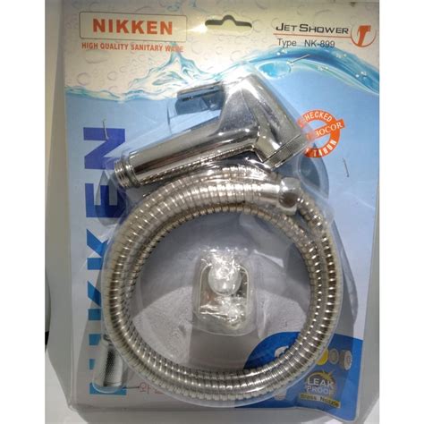 Jual Menarik Nikken Jet Shower Chrome Semprotan Selang Air Cebok Wc