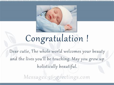 New Born Baby Wishes And Newborn Baby Congratulation Messages