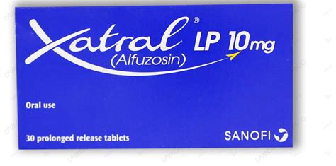 Xatral Lp Tablets 10mg 3x10s — Dvago®