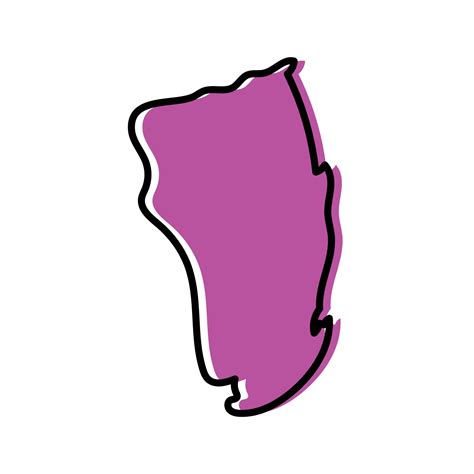 Inhambane province of Mozambique vector map illustration. 35701525 ...