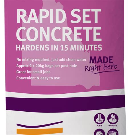 Rapid Set 20kg Concrete