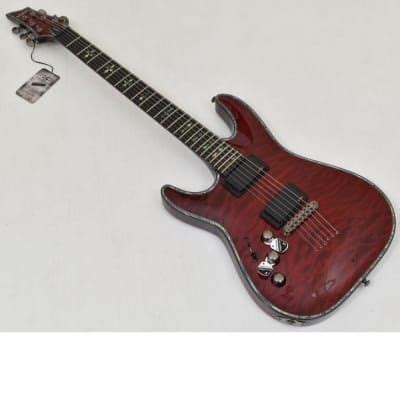 Schecter Hellraiser C Lefty Guitar Black Cherry B Stock Reverb