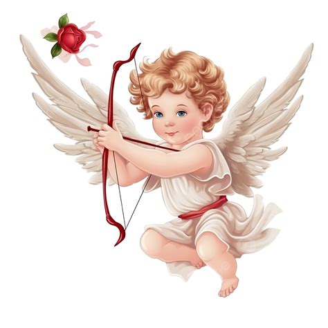 Cupid Angel With Arrow Cupid Angel Arrow Png Transparent Image And