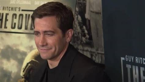 Jake Gyllenhaal says he’s naturally inclined to military stories