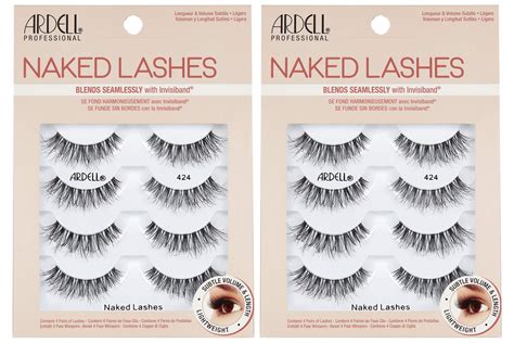 Amazon Ardell Strip Lashes Natural Naked Lashes Natural Lashes With Invisiband