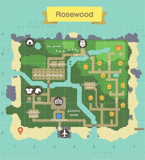 Would love some thoughts/opinions/ideas on my town map : r/ac_newhorizons