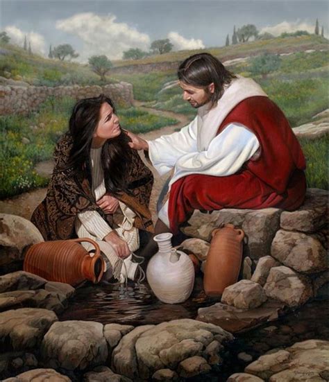 Woman At The Well Lds Art Pictures Of Christ Jesus Pictures