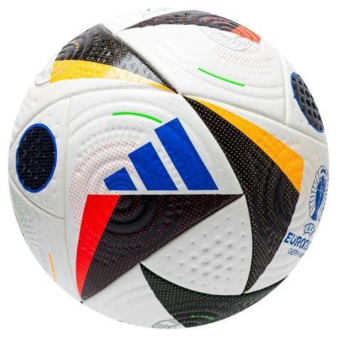 Adidas Ballon FUSSBALLLIEBE Pro EURO 2024 Ballon De Match Blanc Noir Bleu