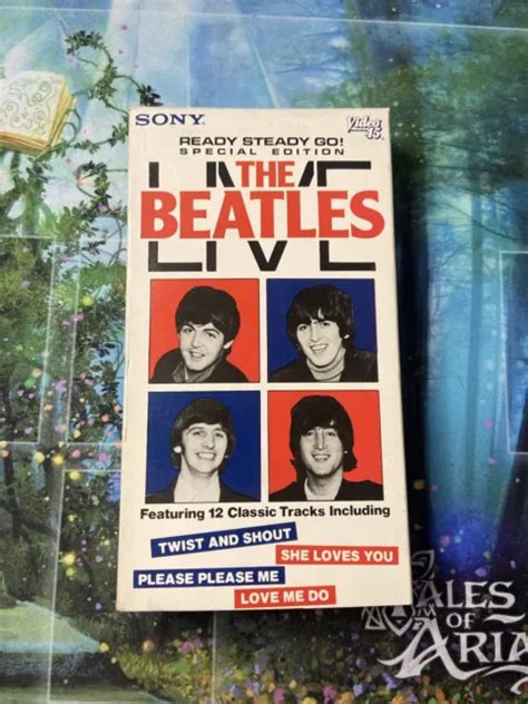 Beatles The Live Ready Steady Go Vhs Eur Picclick Fr