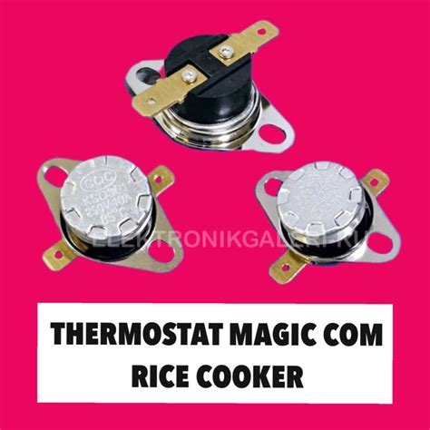 Jual THERMOSTAT PENGATUR SUHU MAGIC RICE COOKER 70 DERAJAT Shopee