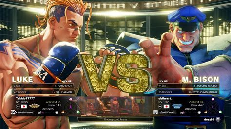 Sfv Champion Edition Tokido Luke Vs Obiheart M Bison Online