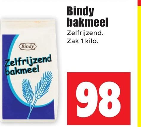 Bindy Bakmeel Zelfrijzend Zak Kilo Aanbieding Bij Dirk