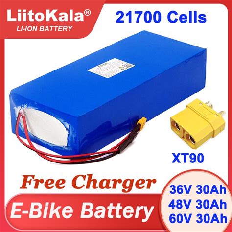 2023 NEUE 36V 48V 60V 30Ah E bike 21700 Lithium Akku Für Elektro