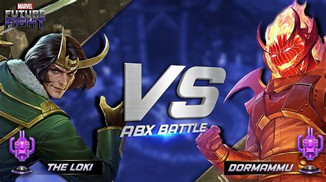 Loki Vs Dormammu Abx Battle Damage Comparison Who Will Wins MFF