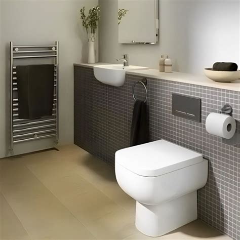 Rak Series 600 Back To Wall Toilet And Soft Close Seat Bathroom Point