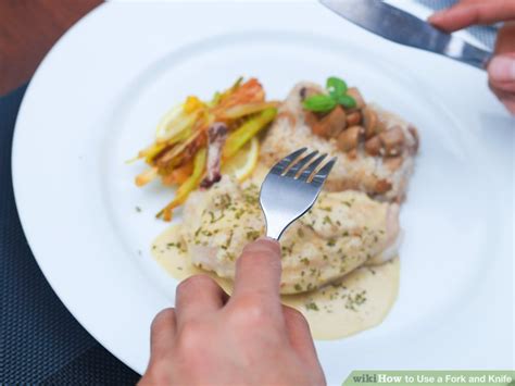 How To Use A Fork And Knife With Pictures Wikihow