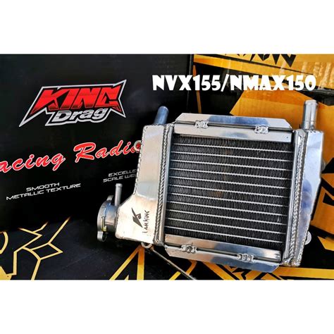 KING DRAG KINGDRAG YAMAHA NVX NVX155 NMAX150 NMAX RACING RADIATOR