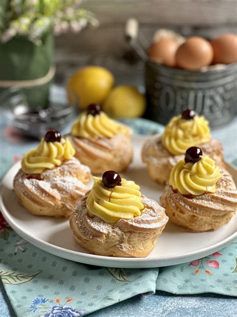 Zeppole Di San Giuseppe Al Forno Una Famiglia In Cucina