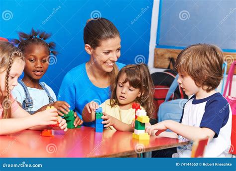 Child Care In After School Care Club Stock Image Image Of Pedagogy