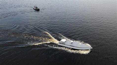 Ещё один безэкипажный катер ВМС Украины поразили в Чёрном море