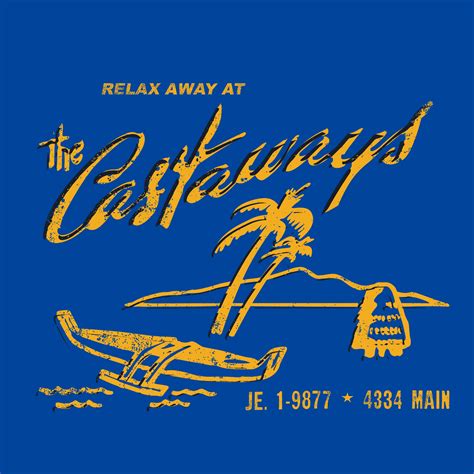 The Castaways Kansas City Missouri Tiki Bar T Shirt Club