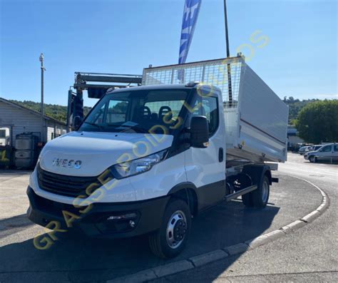 Vendu Iveco C Benne Avec Ses Rehausses En Aluminium Grasse