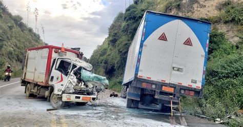 Tres Heridos Deja Accidente De Camiones En La Vía A Checa Nororiente