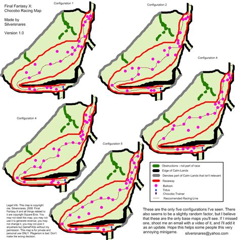 Final Fantasy X Chocobo Racing Map PNG V1 0 Silversnares