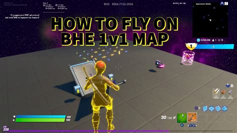 New How To Flyglitch In Fortnite Bhe 1v1 Map Youtube