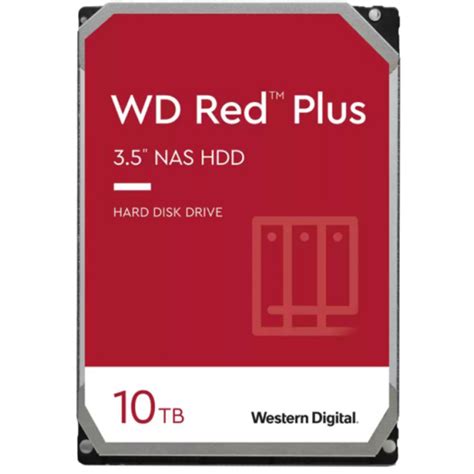 Western Digital 3 5 10 TB Red Plus WD101EFBX SATA 3 0 7200 RPM