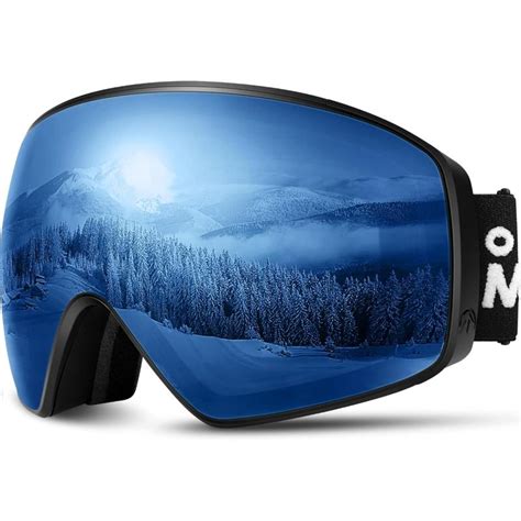 Outdoormaster Ski Goggles Horizon Snowboard Goggles With Ultra View