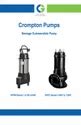 Single Stage Pump Crompton Sewage Submersible Pumps Stpm Hp Ph At