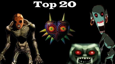 Top 20 Scariest Things In The Legend Of Zelda Youtube