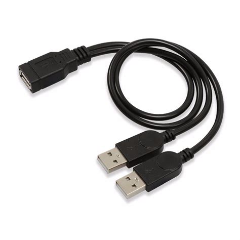 USB 2 0 A Hembra A Doble USB Macho Jack Y Splitter Grandado