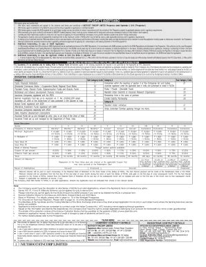 Fillable Online Application Form Ncds Latest Muthoot Fincorp Fax