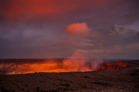 kevinleaguephoto Kīlauea Crater Glows montana photography