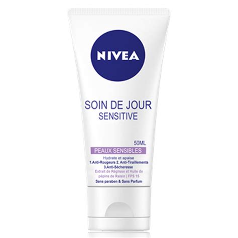 Crème hydratante Soin de jour Sensitive Nivea Soin hydratant