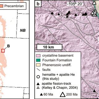 Geologic And Sample Location Maps A Simplified Geologic Map Modified