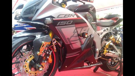 Modifikasi Honda Cbr R K Kekar Bergaya Moge Youtube