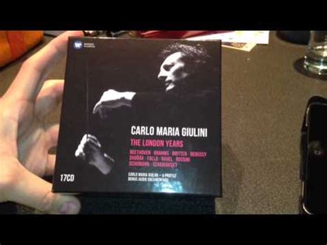 Video Preview Cofanetto Warner Classics Cd Carlo Maria Giulini The