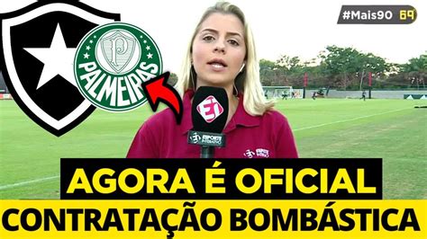 ACABOU DE ACONTECER CONTRATAÇÃO BOMBÁSTICA SURPREENDEU AGORA A NOITE