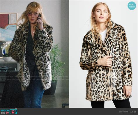 Wornontv Beths Leopard Fur Coat On Yellowstone Kelly Reilly