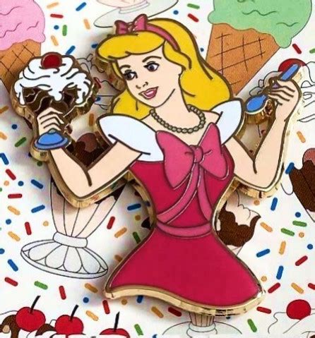 Cinderella With Sundae Pin Trader Delight Pin Pop