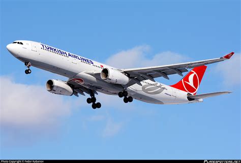 TC JNI Turkish Airlines Airbus A330 343 Photo By Fedor Kabanov ID