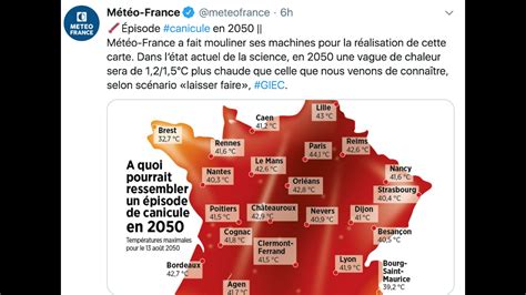 D Crypter Imagen Carte R Chauffement Climatique France Giec