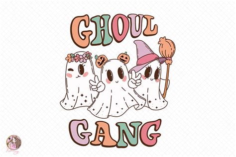 Ghoul Gang Sublimation Graphic By Hello Magic Creative Fabrica