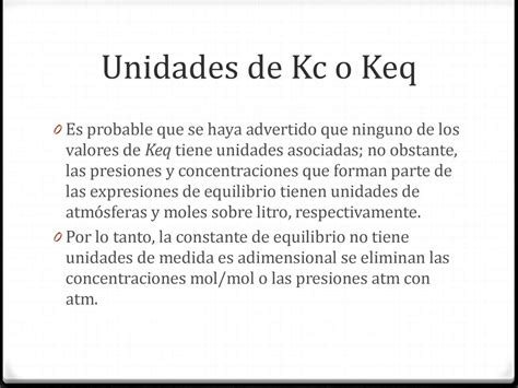 Equilibrio Químico Identifica y Explica los factores que intervienen en