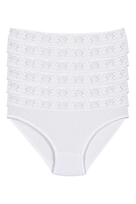 Kad N Beyaz L Paket Likral Beli Dantelli Bikini K Lot