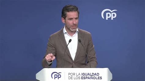 El PP convoca una protesta contra los bulos de Pedro Sánchez el 26 de