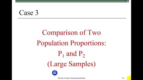 Hypothesis Testing Two Proportions Youtube